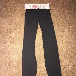 “Love” yoga pants